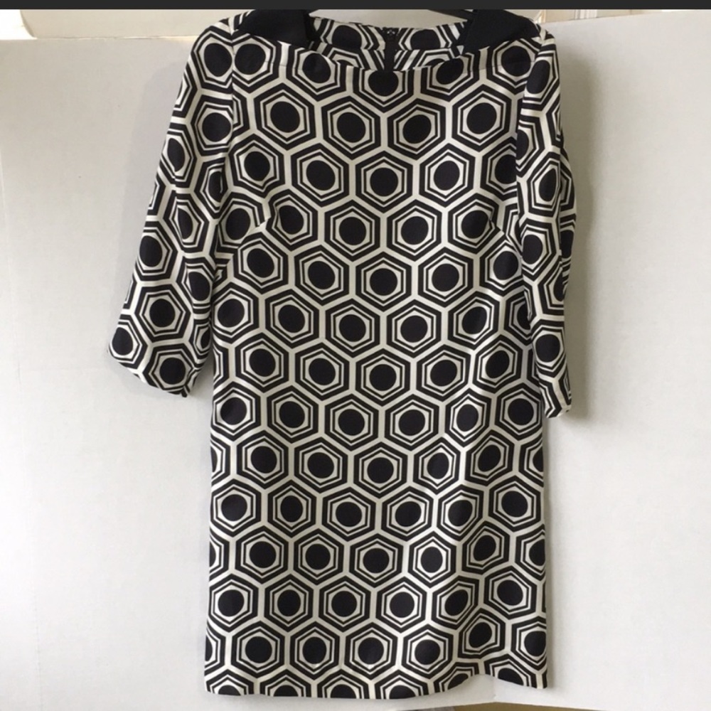 Milly of New York black & white dress size 8